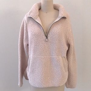 Fuzzy Fleece Pullover